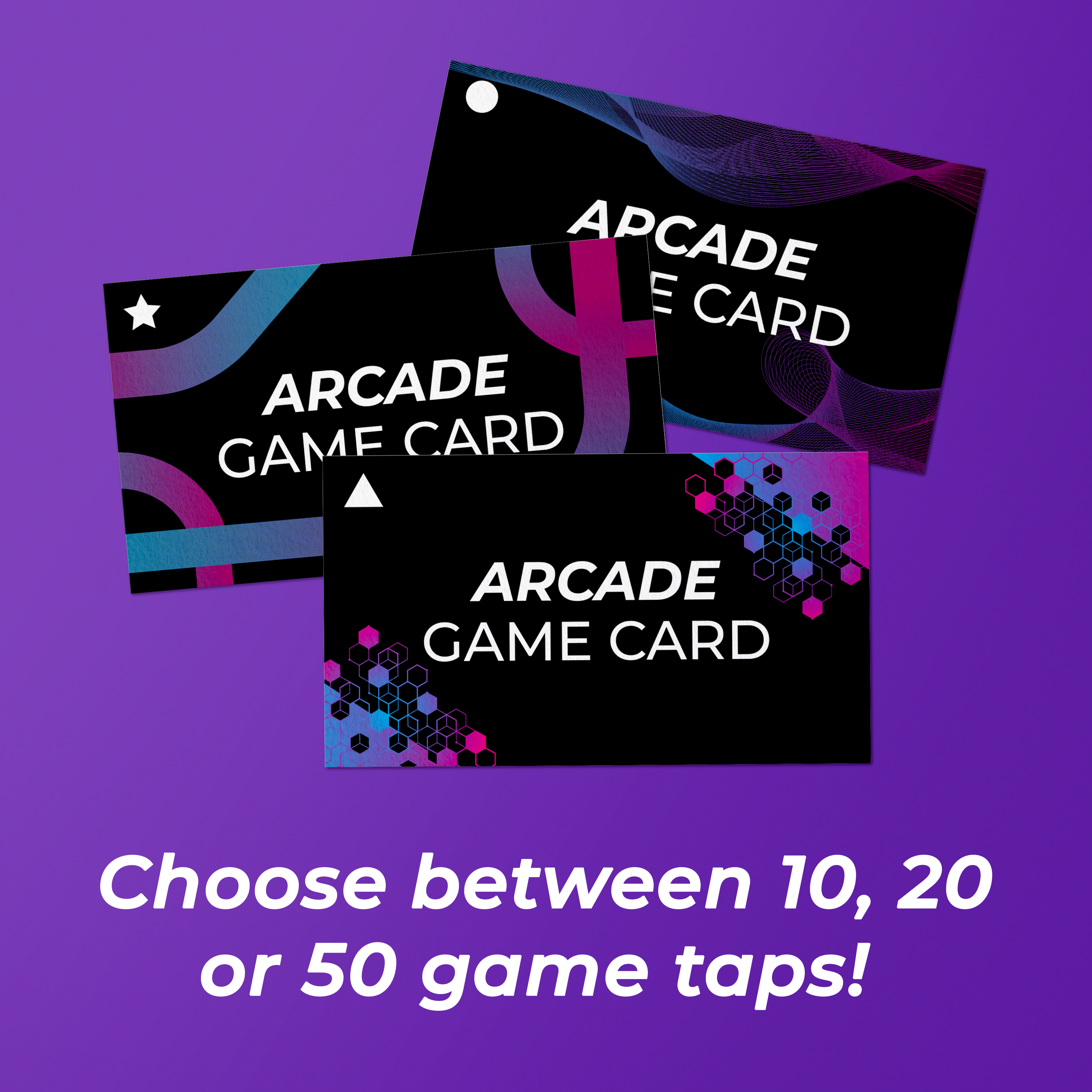 Pre-Paid Arcade Card