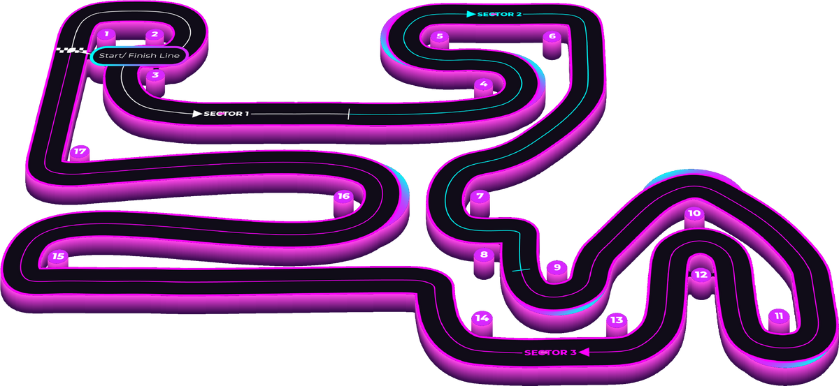 SUB-ZERO track map