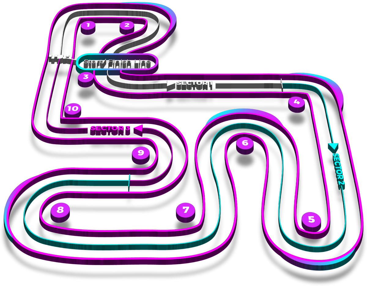 SPRINT track map