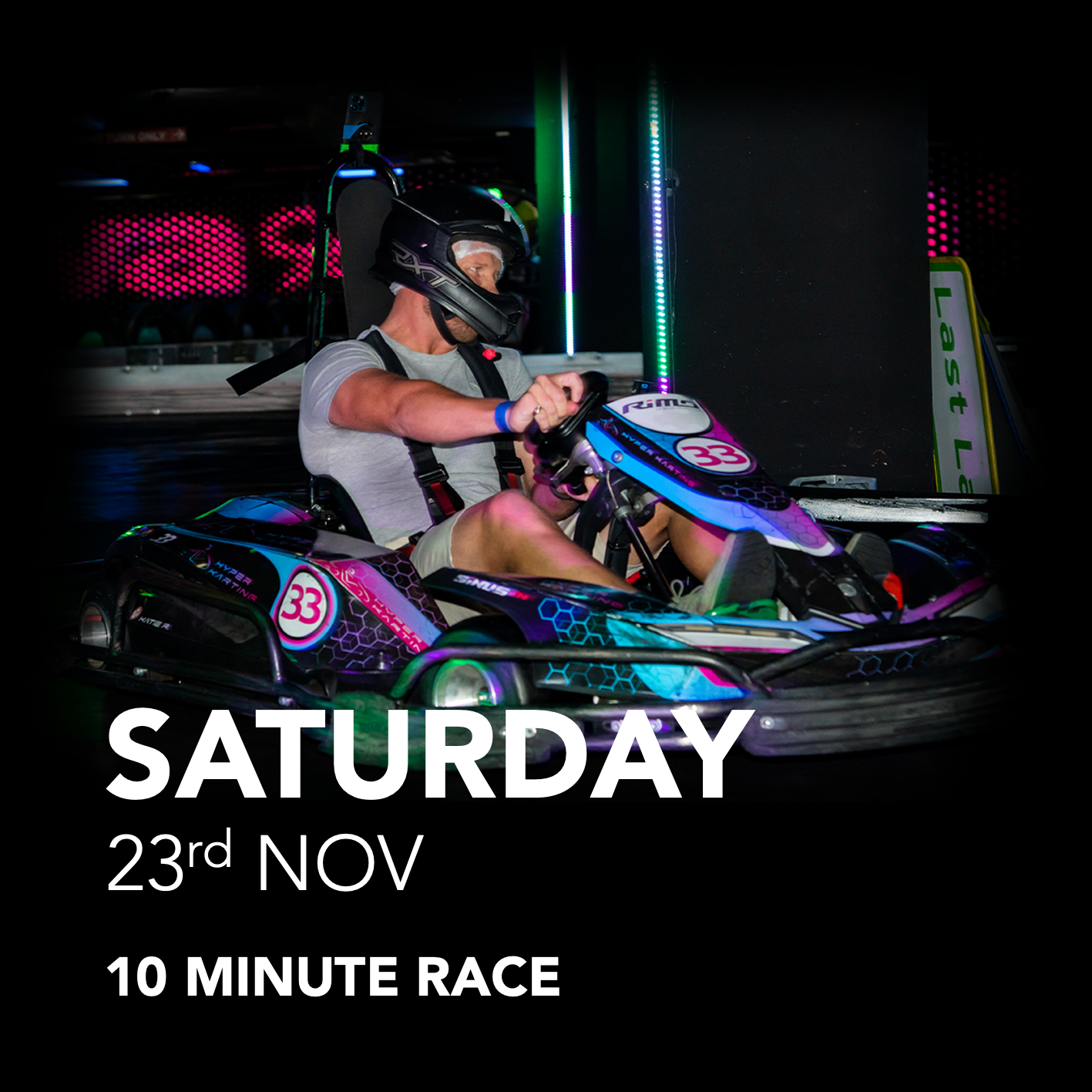 Saturday, 23rd November 2024 | 10 Minute Race