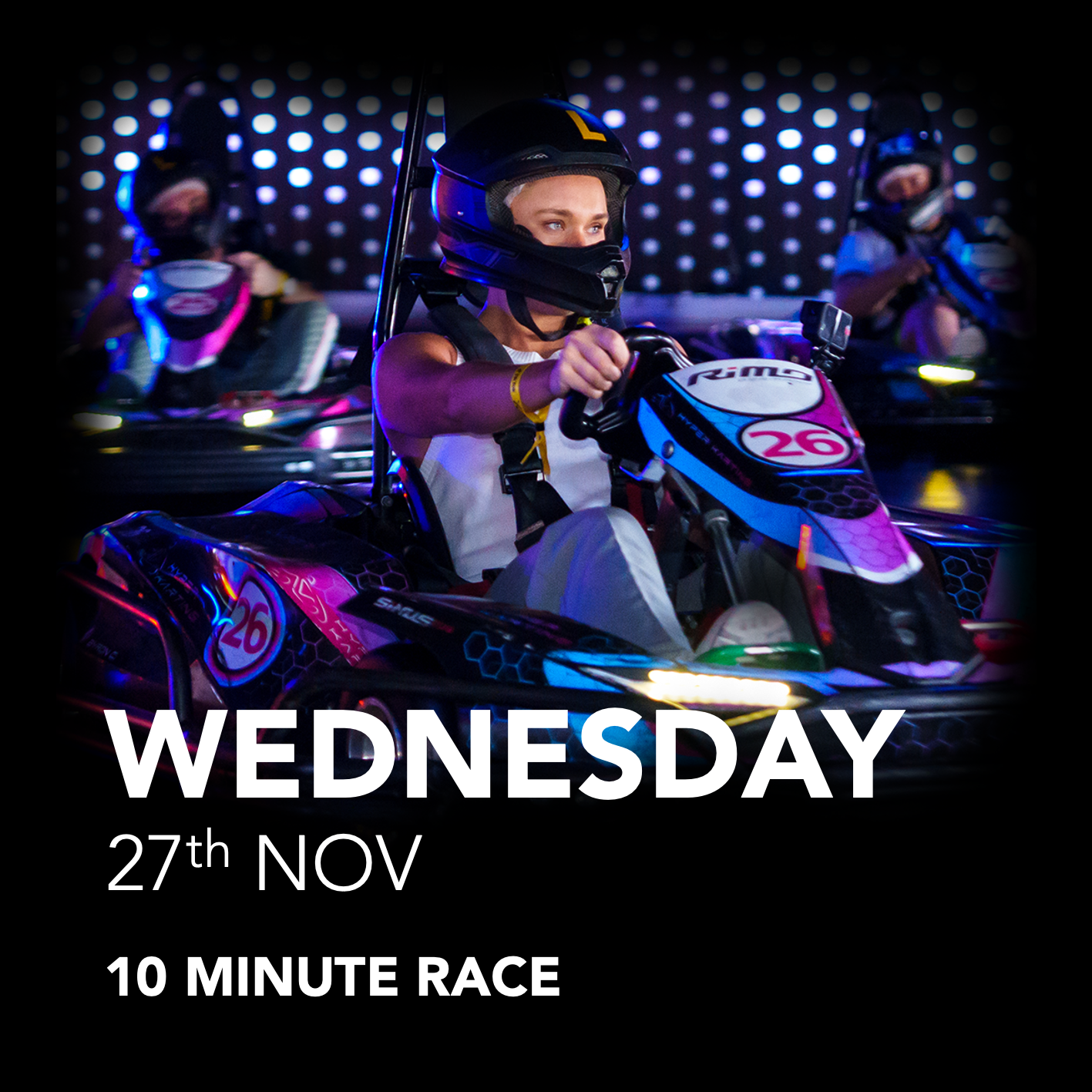 Wednesday, 27th November 2024 | 10 Minute Race