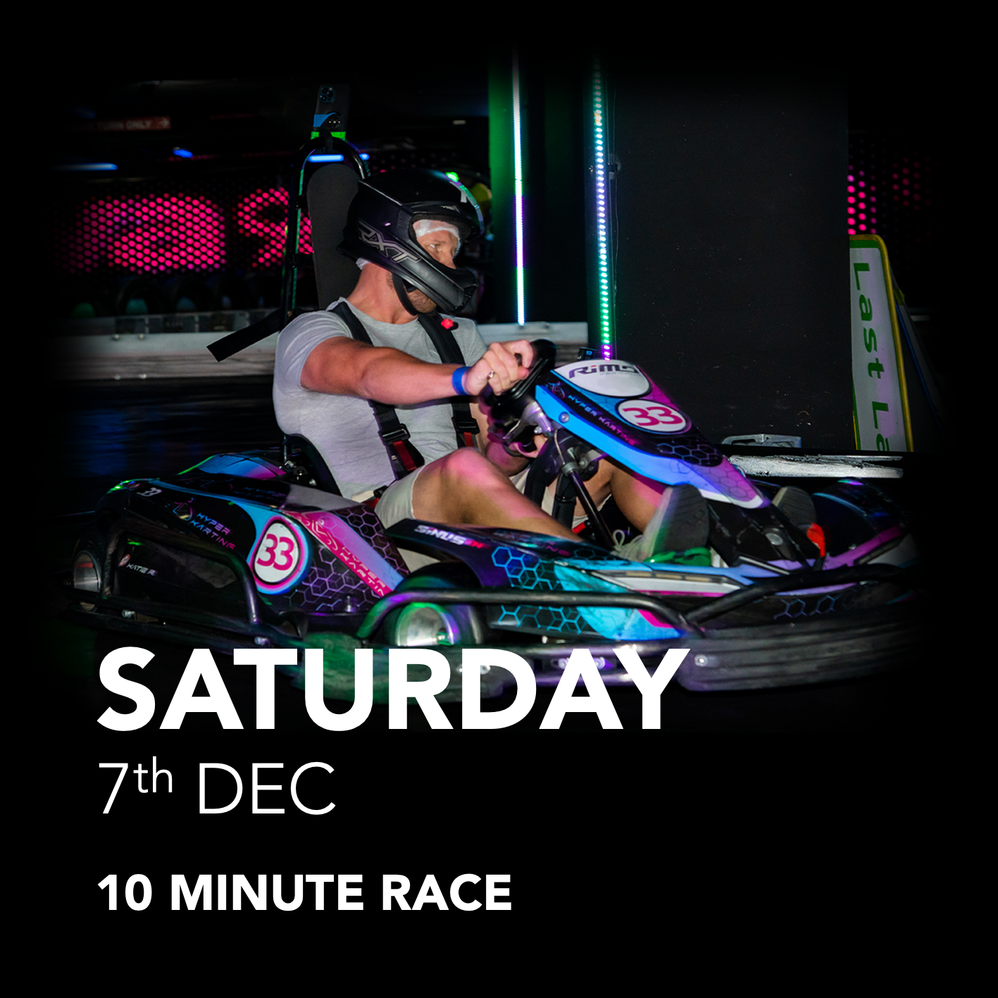 Saturday, 7th December 2024 | 10 Minute Race