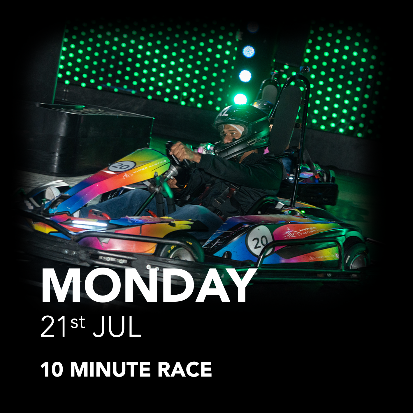 Monday, 21st July 2025 | 10 Minute Race