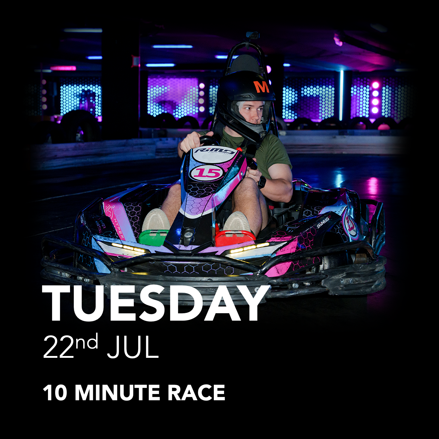 Tuesday, 22nd July 2025 | 10 Minute Race