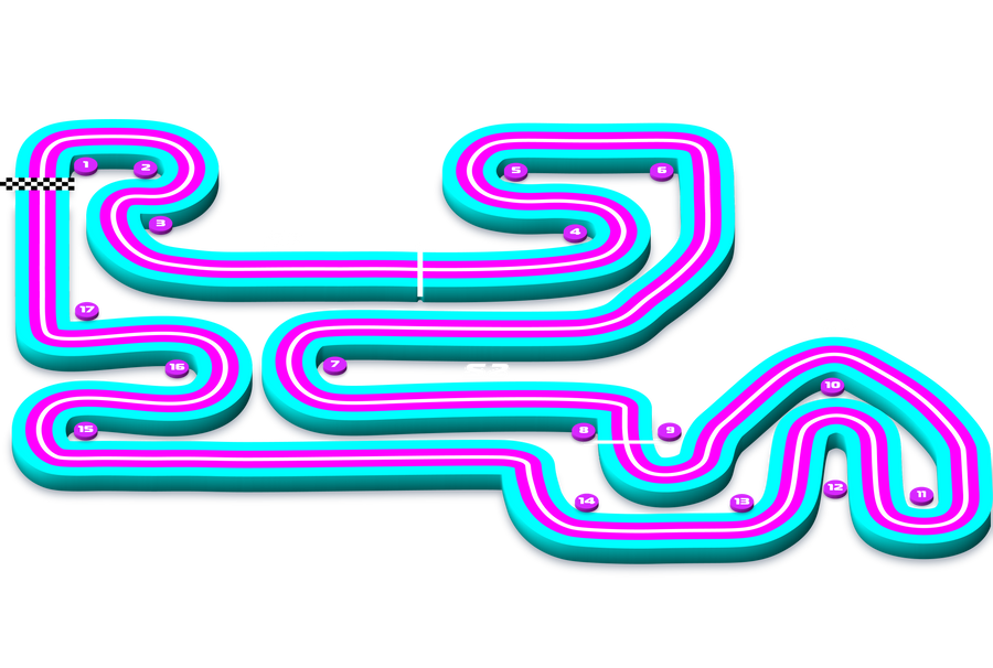 HAUNTED track map