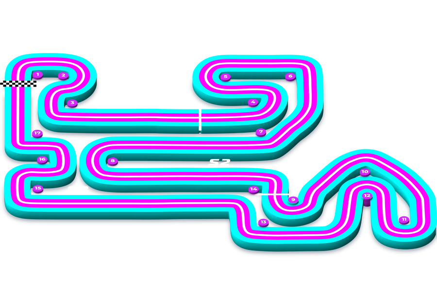 INTERCEPT track map