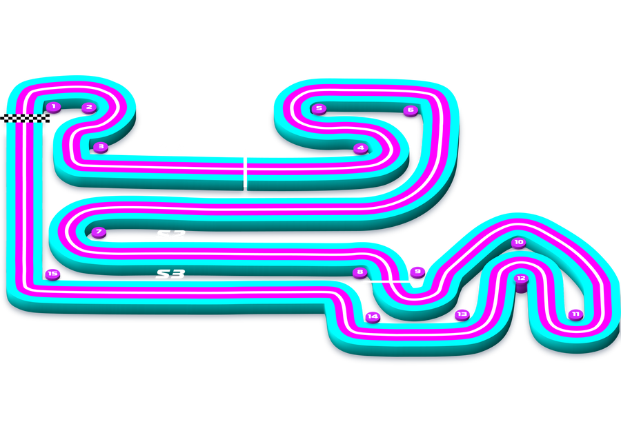 Mach III track map