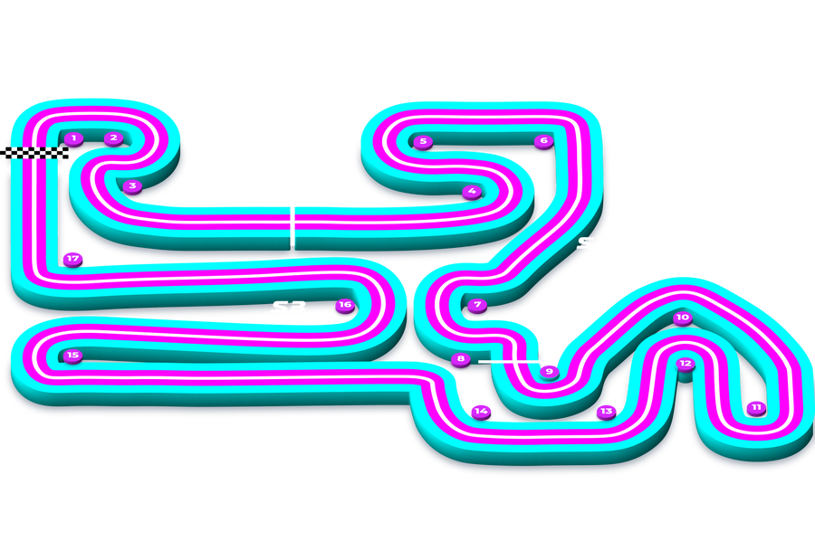 Sub-Zero track map