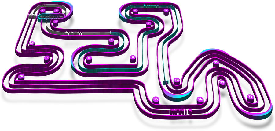 Reactor track map
