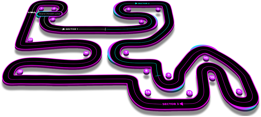 Spider track map